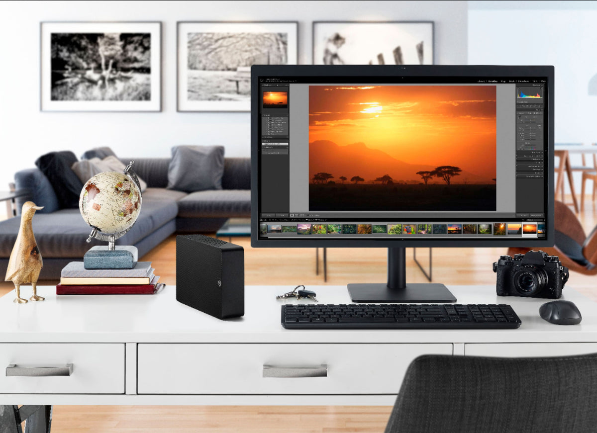 Seagate - Expansion Desktop 8TB HDD - Black