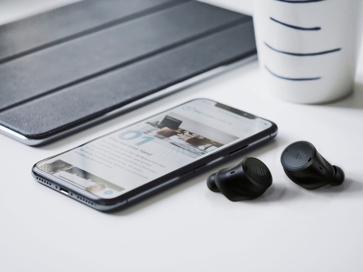 Nuheara - IQbuds 2 MAX Personal Hearing Amplifier - Black