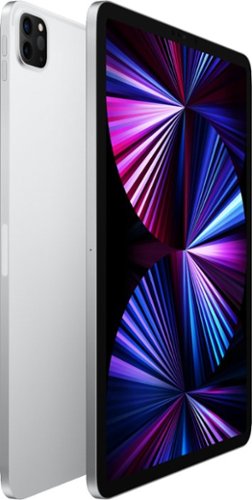Apple - Geek Squad Certified Refurbished 11-Inch iPad Pro with Wi-Fi - 256GB - Silver
