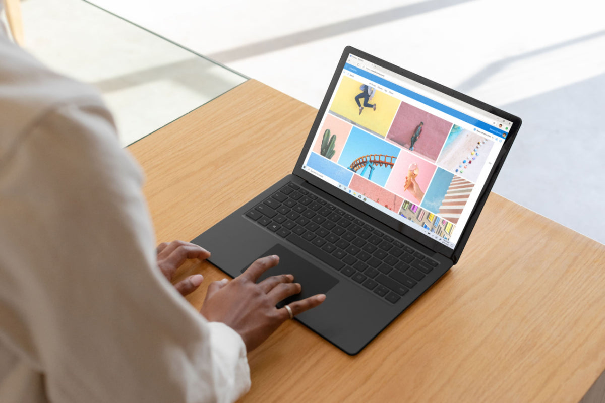 Microsoft - Geek Squad Certified Refurbished Surface Laptop 3 13.5" Touch-Screen - Intel Core i7 - 16GB Memory - 256GB SSD - Matte Black
