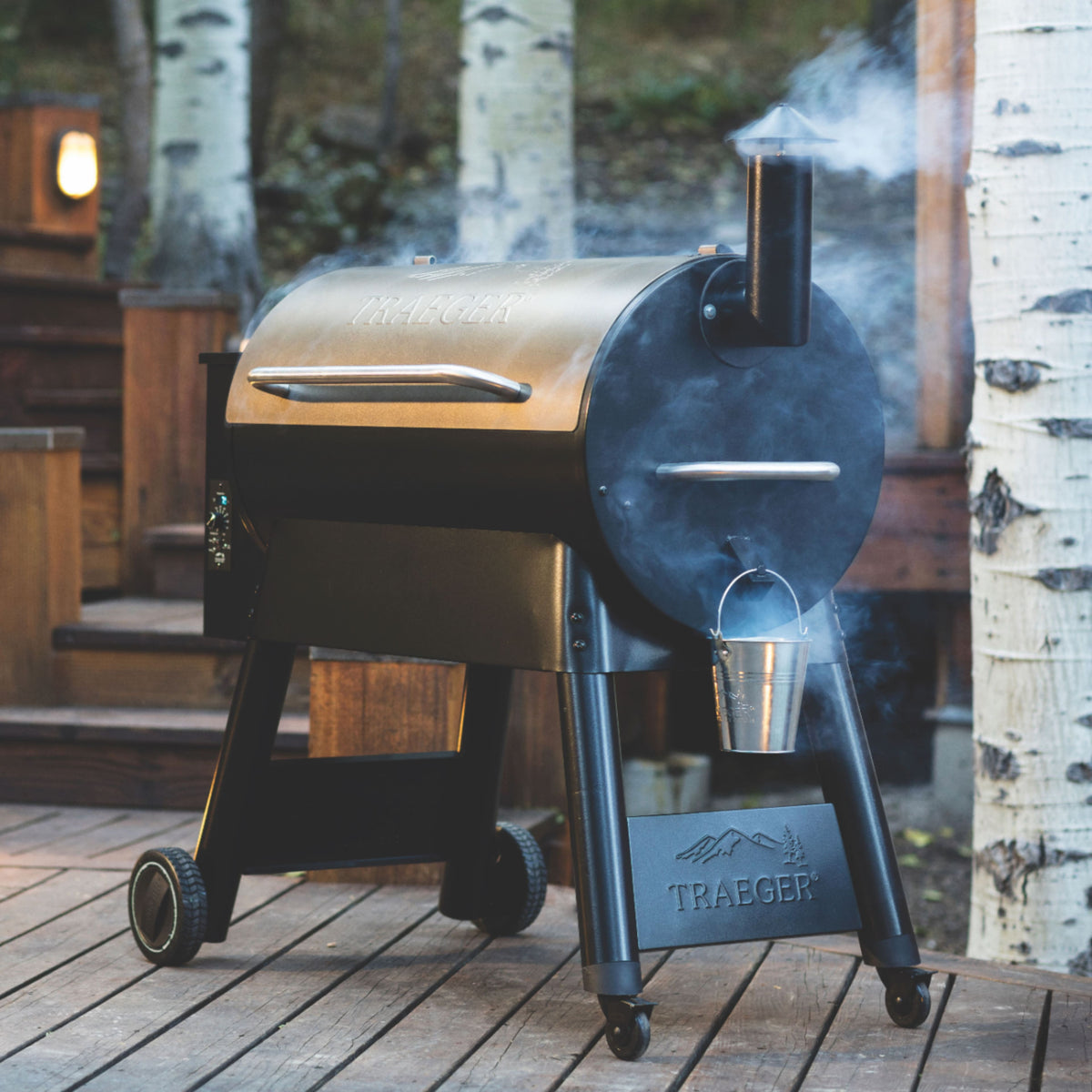 Traeger Grills - Pro Series 34 Pellet Grill and Smoker - Bronze