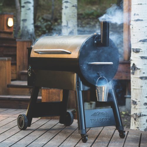 Traeger Grills - Pro Series 34 Pellet Grill and Smoker - Bronze