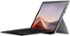Microsoft - Geek Squad Certified Refurbished Surface Pro 7 - 12.3" Touch Screen - 128GB SSD with Black Type Cover - Platinum
