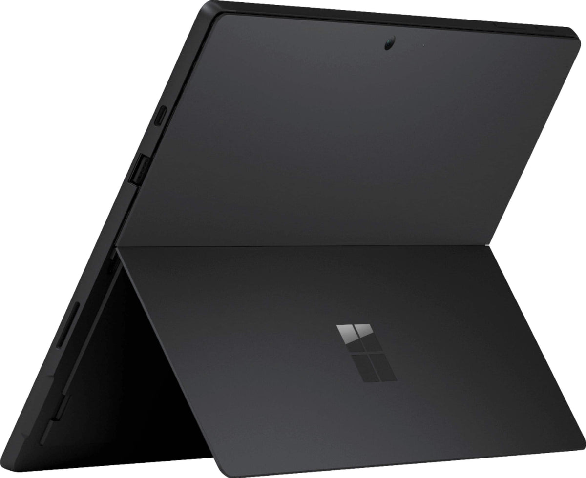 Microsoft - Geek Squad Certified Refurbished Surface Pro 7 - 12.3" Touch Screen - 256GB SSD with Black Type Cover - Matte Black