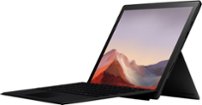 Microsoft - Geek Squad Certified Refurbished Surface Pro 7 - 12.3" Touch Screen - 256GB SSD with Black Type Cover - Matte Black