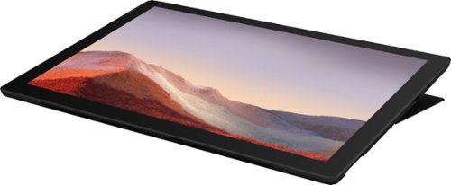 Microsoft - Geek Squad Certified Refurbished Surface Pro 7 - 12.3" Touch Screen - 256GB SSD with Black Type Cover - Matte Black