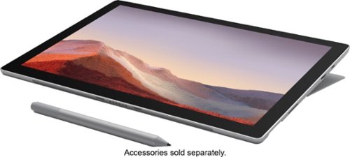 Microsoft - Geek Squad Certified Refurbished Surface Pro 7 - 12.3" Touch Screen - 512GB SSD - Platinum