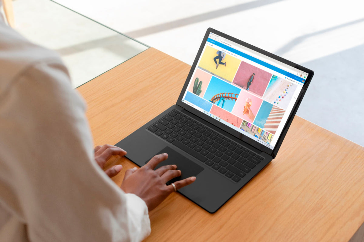 Microsoft - Geek Squad Certified Refurbished Surface 3 15" Touch-Screen Laptop - AMD Ryzen 5 - 8GB Memory - 256GB SSD - Matte Black
