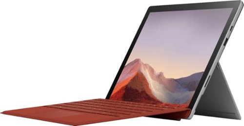 Microsoft - Geek Squad Certified Refurbished Surface Pro 7 - 12.3" Touch Screen - Intel Core i3 - 4GB Memory - 128GB SSD - Platinum