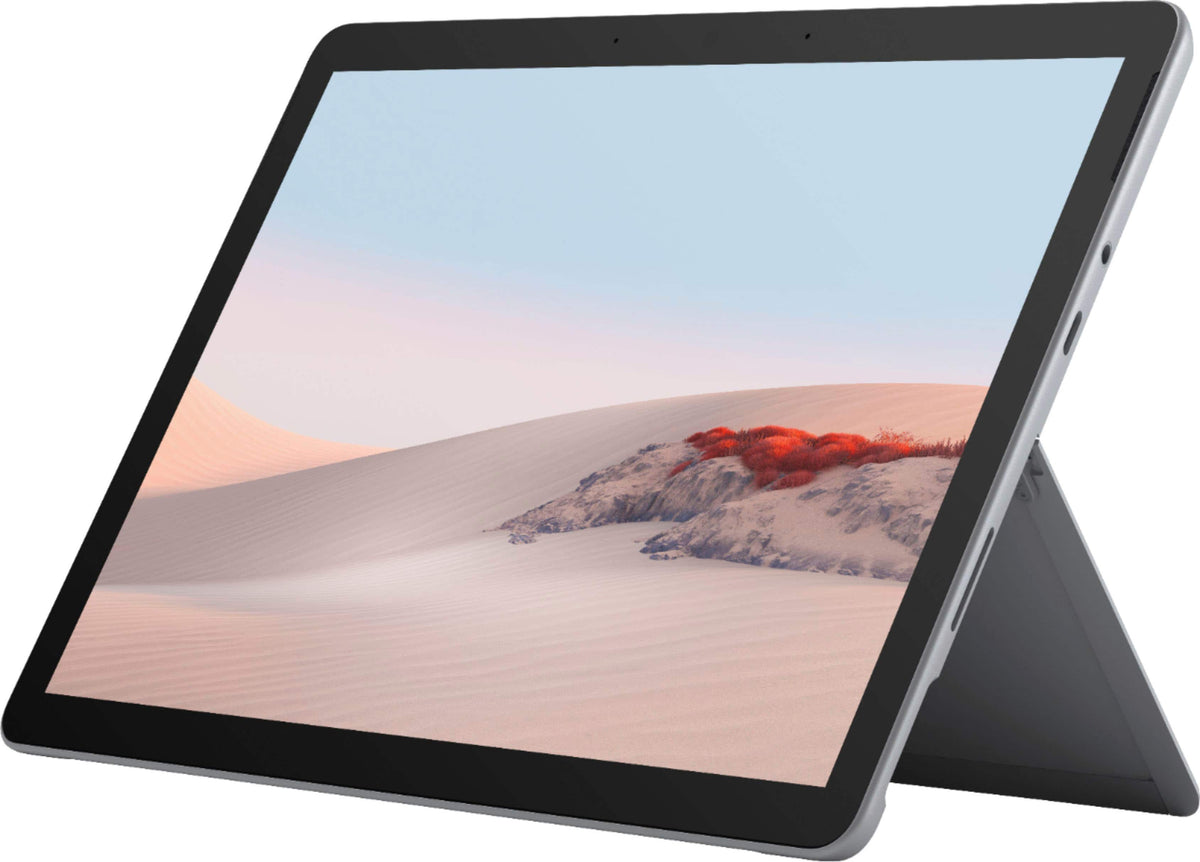 Microsoft - Geek Squad Certified Refurbished Surface Go 2 - 10.5" Touch Screen - 64GB eMMC - Platinum