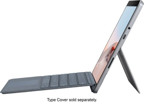 Microsoft - Geek Squad Certified Refurbished Surface Go 2 - 10.5" Touch Screen - 128GB SSD - Platinum