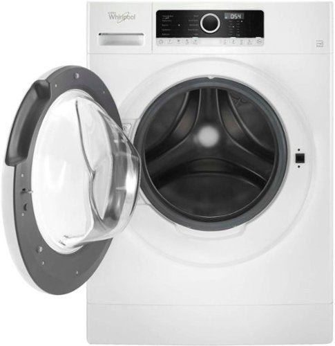 Whirlpool - 1.9 Cu. Ft. High Efficiency Stackable Front-Load Washer with Detergent Dosing Aid - White