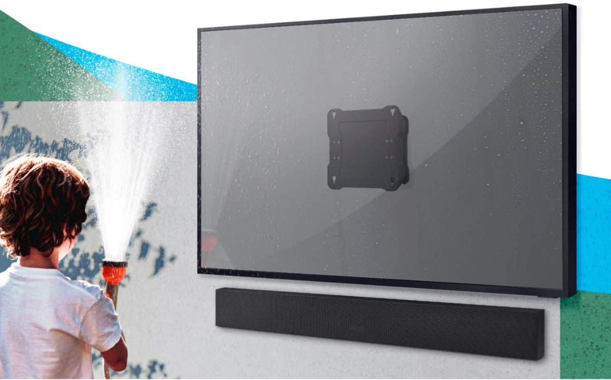 Samsung - The Terrace Outdoor TV Wall Mount up to 55" - Black