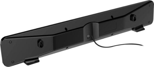 Core Innovations - Amplified Bar Indoor HDTV Antenna 80-Mile Range with 4G/5G LTE Filter - Black