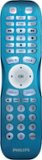 Philips - 6 Device Backlit Universal Remote Control - Brushed Electric Blue