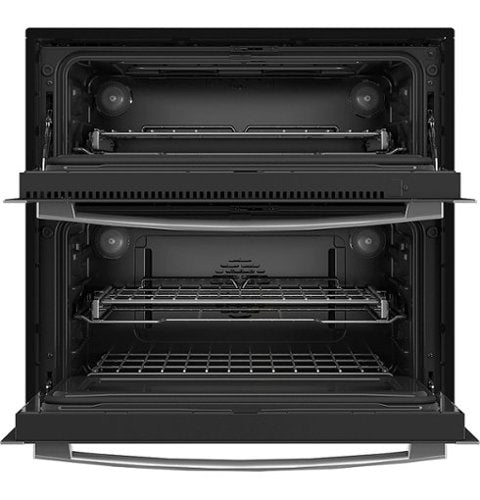 GE Profile - 30" Built-In Double Electric Convection Wall Oven with WiFi - Stainless Steel