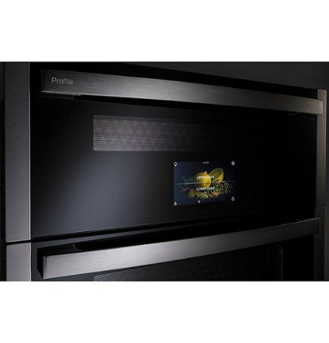 GE Profile - 30" Built-In Double Electric Convection Wall Oven with WiFi - Stainless Steel