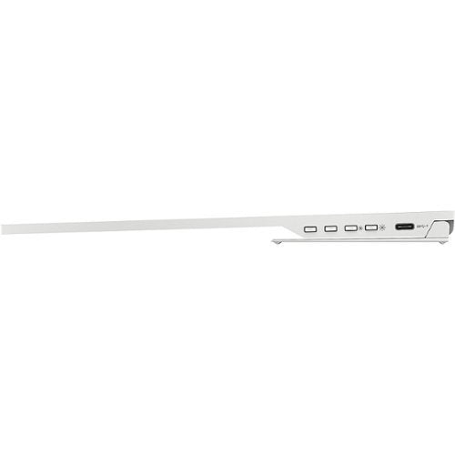 HP - 14" IPS LCD FHD 60Hz Monitor (VGA, USB, HDMI, DVI) - Silver