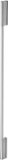 Fisher & Paykel - Contemporary Round 2 Piece Handle Kit for RS3084 Bottom Mount Refrigerators - Stainless Steel