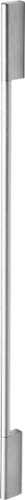 Fisher & Paykel - Contemporary Round 2 Piece Handle Kit for RS3084 Bottom Mount Refrigerators - Stainless Steel