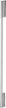 Fisher & Paykel - Contemporary Round 2 Piece Handle Kit for RS3084 Bottom Mount Refrigerators - Stainless Steel