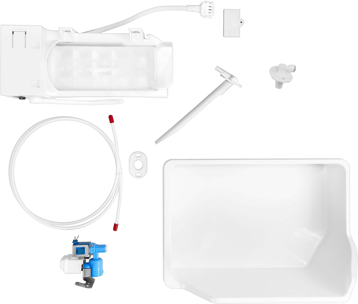 Insignia™ - Ice Maker Kit for Select Insignia 18 Cu. Ft. Refrigerators - White