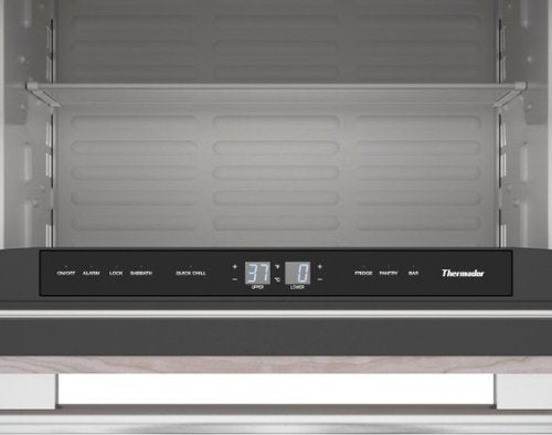 Thermador - 4.3 Cu. Ft. Built-in Double Drawer Compact Under-Counter Refrigerator/Freezer - Custom Panel Ready