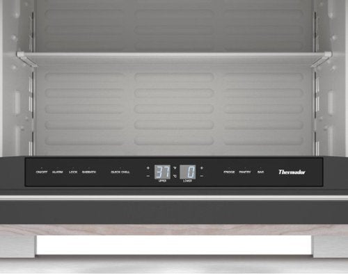 Thermador - 4.4 Cu. Ft. Built-in Double Drawer Compact Under-Counter Refrigerator - Custom Panel Ready