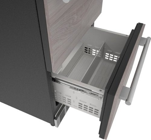 Thermador - 4.4 Cu. Ft. Built-in Double Drawer Compact Under-Counter Refrigerator - Custom Panel Ready