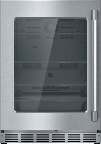 Thermador - Professional Series 4.9 Cu. Ft. Built-in Compact Under-Counter Refrigerator - Stainless Steel