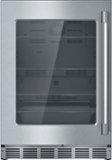 Thermador - Professional Series 4.9 Cu. Ft. Built-in Compact Under-Counter Refrigerator - Stainless Steel