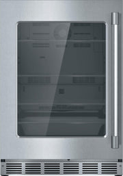 Thermador - Professional Series 4.9 Cu. Ft. Built-in Compact Under-Counter Refrigerator - Stainless Steel