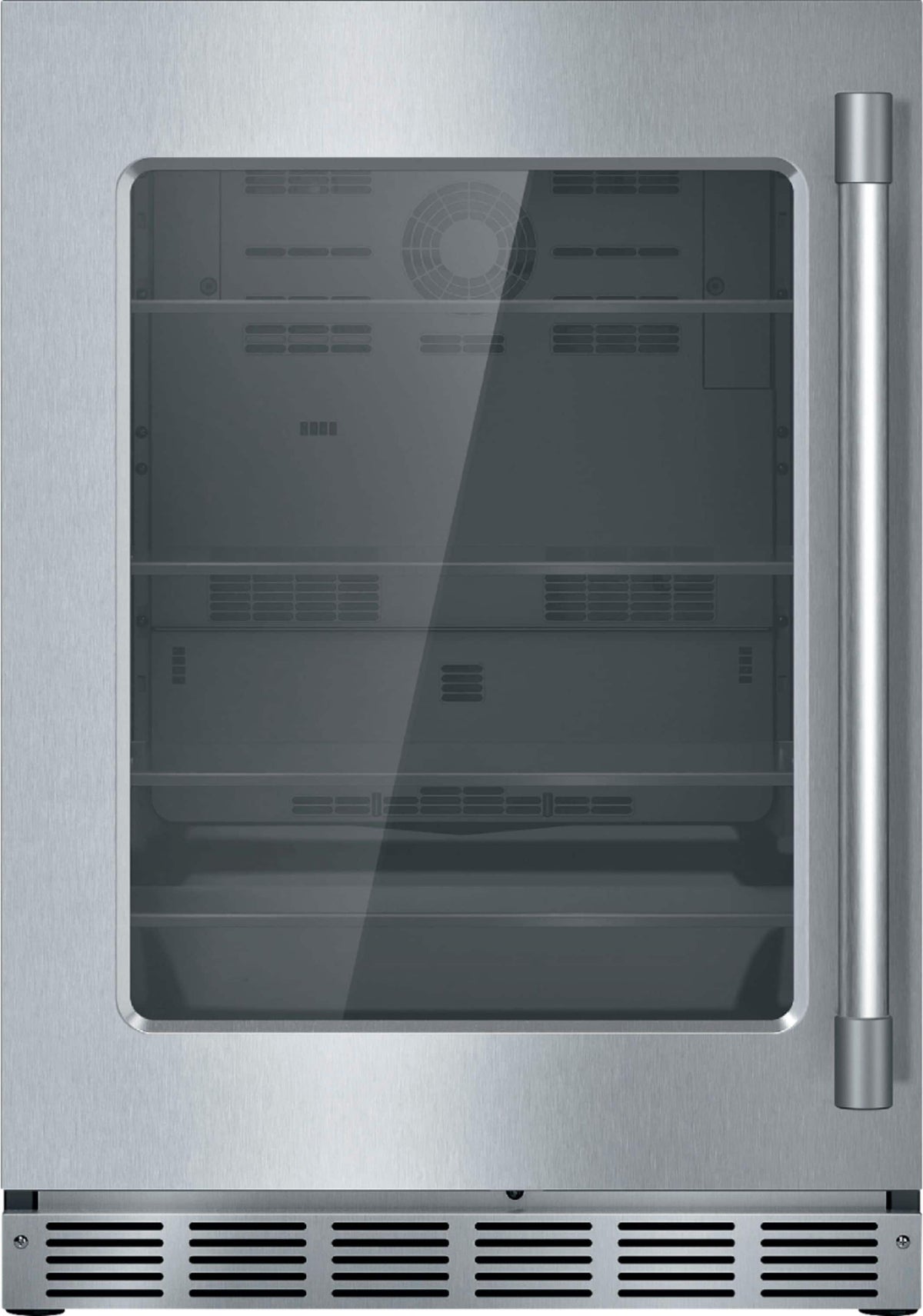 Thermador - Professional Series 4.9 Cu. Ft. Built-in Compact Under-Counter Refrigerator - Stainless Steel