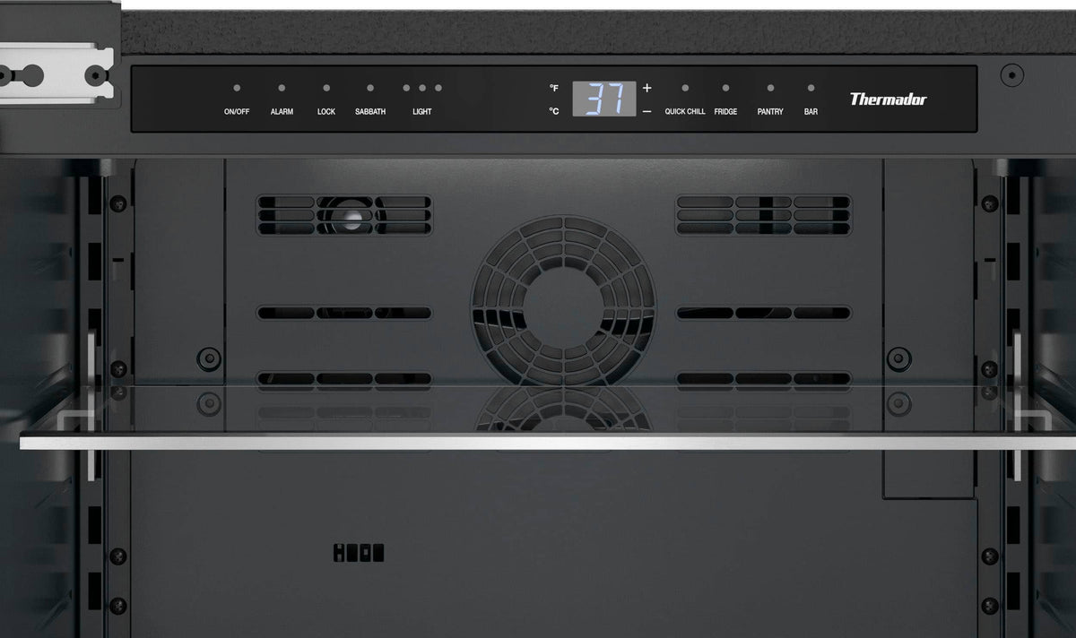 Thermador - Professional Series 4.9 Cu. Ft. Built-in Compact Under-Counter Refrigerator - Stainless Steel