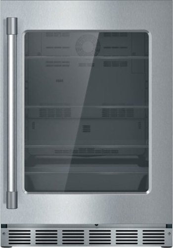 Thermador - Professional Series 4.9 Cu. Ft. Built-in Compact Under-Counter Refrigerator - Stainless Steel