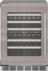 Thermador - Freedom Collection 41-Bottle Built-In Wine Refrigerator, Left Hinged - Custom Panel Ready