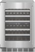 Thermador - Masterpiece Series 41-Bottle Built-In Wine Refrigerator - Stainless Steel