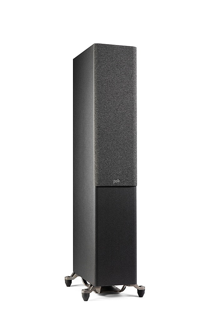 Polk Audio - Polk Reserve Series R600 Floorstanding Tower Speaker, New 1" Pinnacle Ring Tweeter & Dual 6.5" Turbine Cone Woofers - Black