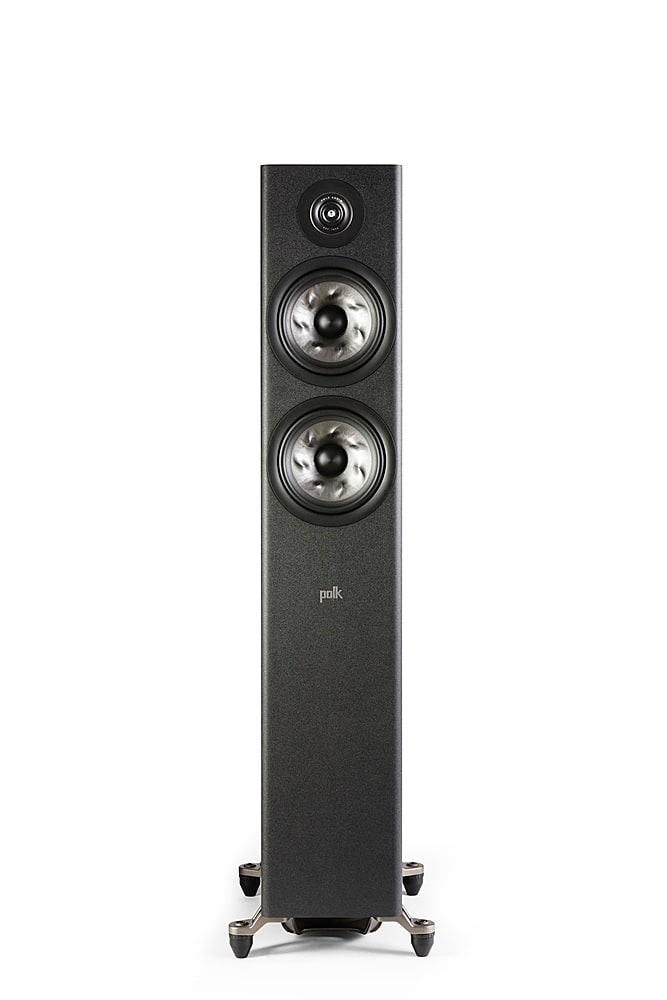 Polk Audio - Polk Reserve Series R600 Floorstanding Tower Speaker, New 1" Pinnacle Ring Tweeter & Dual 6.5" Turbine Cone Woofers - Black