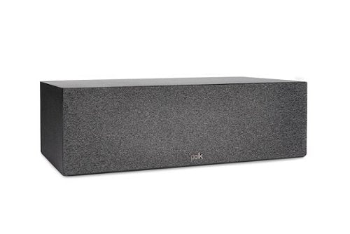 Polk Audio - Polk Reserve Series R400 Large Center Channel Loudspeaker, New 1" Pinnacle Ring Tweeter & Dual 6.5" Turbine Cone Woofers - Black