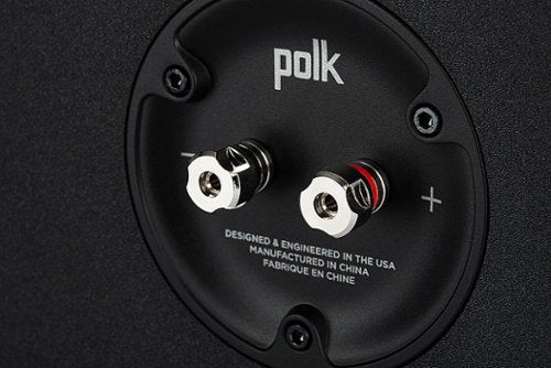 Polk Audio - Polk Reserve R350 Left/Right/Center Surround Speaker, New 1" Pinnacle Ring Tweeter & Four 4" Turbine Cone Woofers - Black