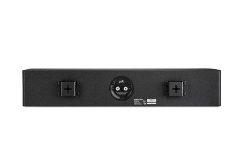 Polk Audio - Polk Reserve R350 Left/Right/Center Surround Speaker, New 1" Pinnacle Ring Tweeter & Four 4" Turbine Cone Woofers - Black