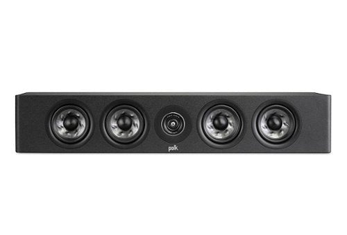Polk Audio - Polk Reserve R350 Left/Right/Center Surround Speaker, New 1" Pinnacle Ring Tweeter & Four 4" Turbine Cone Woofers - Black