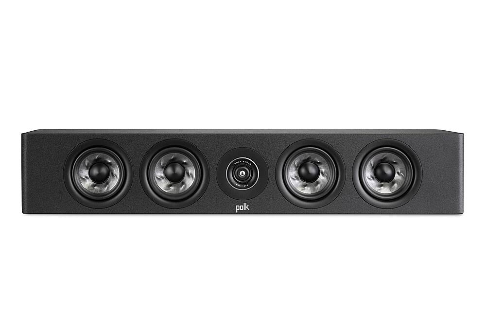Polk Audio - Polk Reserve R350 Left/Right/Center Surround Speaker, New 1" Pinnacle Ring Tweeter & Four 4" Turbine Cone Woofers - Black