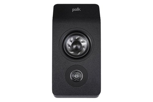 Polk Audio - Polk Reserve R900 Height Module Speaker for 3D, Immersive Sound, 1" Pinnacle Ring Tweeter & 4" Turbine Cone Woofer - Black