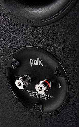 Polk Audio - Polk Reserve Series R500 Floorstanding Tower Speaker, New 1" Pinnacle Ring Tweeter & Dual 5.25" Turbine Cone Woofers - Black