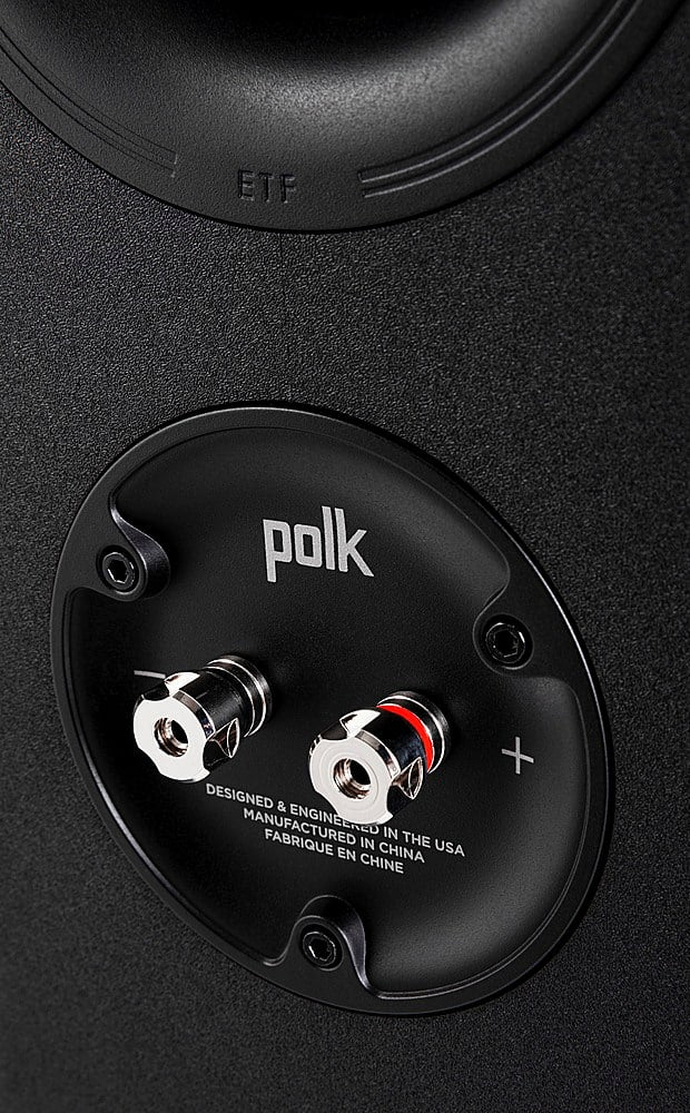Polk Audio - Polk Reserve Series R500 Floorstanding Tower Speaker, New 1" Pinnacle Ring Tweeter & Dual 5.25" Turbine Cone Woofers - Black