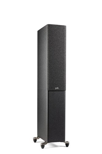 Polk Audio - Polk Reserve Series R500 Floorstanding Tower Speaker, New 1" Pinnacle Ring Tweeter & Dual 5.25" Turbine Cone Woofers - Black