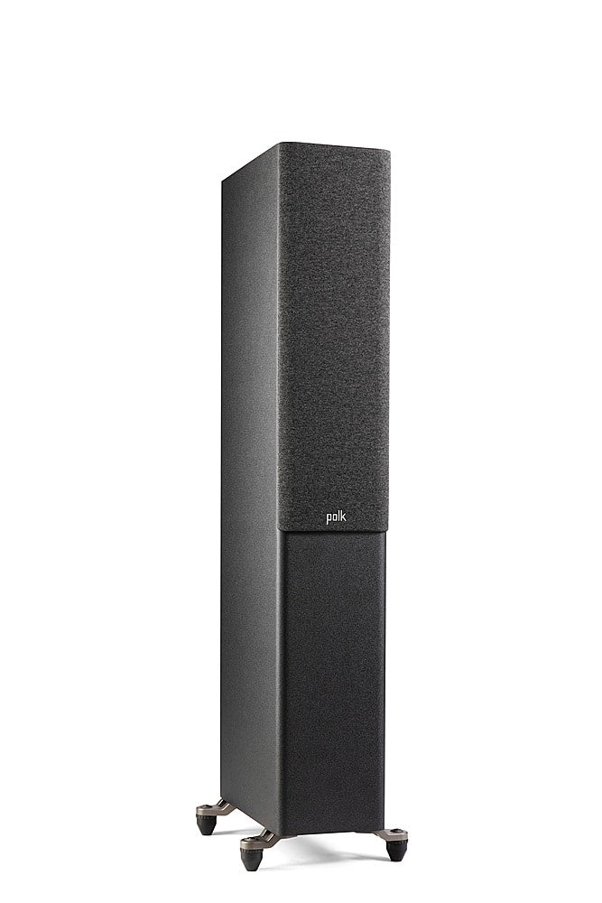 Polk Audio - Polk Reserve Series R500 Floorstanding Tower Speaker, New 1" Pinnacle Ring Tweeter & Dual 5.25" Turbine Cone Woofers - Black