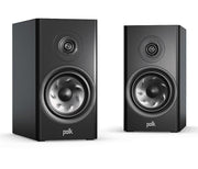 Polk Audio - Polk Reserve R200 Bookshelf Speaker, 1" Pinnacle Ring Tweeter & 6.5" Turbine Cone Woofer (Pair) - Black